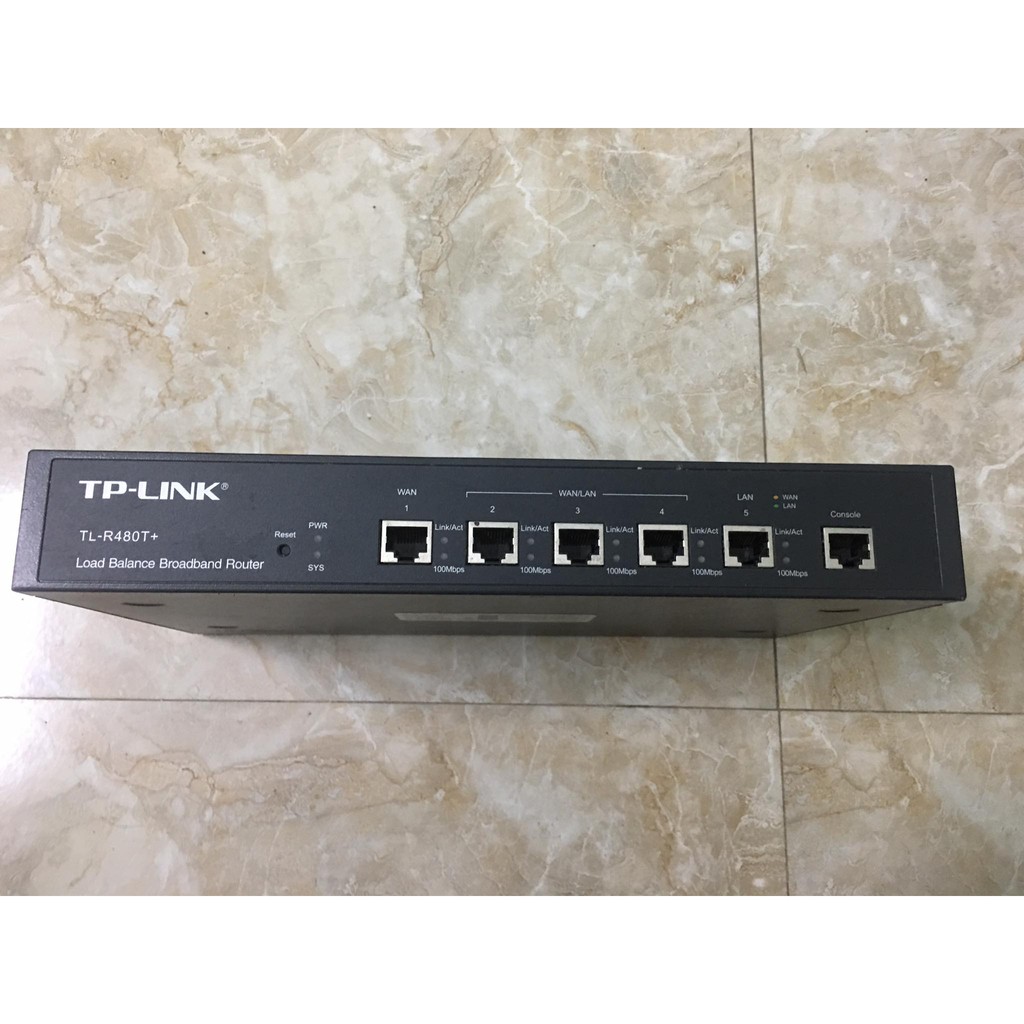 Thiết bị cân bằng tải TPLink TL-R480T+