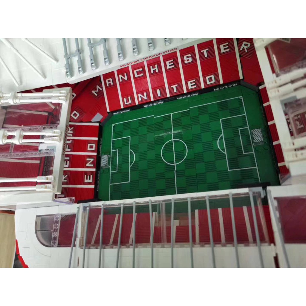 Đồ chơi Lắp ghép Mô hình 10202 Old Trafford Manchester 3908PCS Sân vận động Old Trafford Manchester United