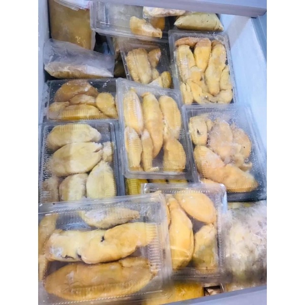 1kg SẦU RIÊNG MÚI CẤP ĐÔNG LÀM CHÈ,BÁNH THƠM NGON.Ship hoả tốc Hà Nội.