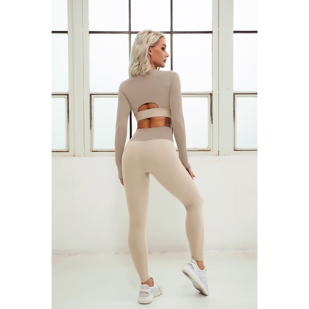 Bộ trang phục tập yoga Hoppe Fumeng cho nữ thiết kế nhiều màu sắc mới 2021