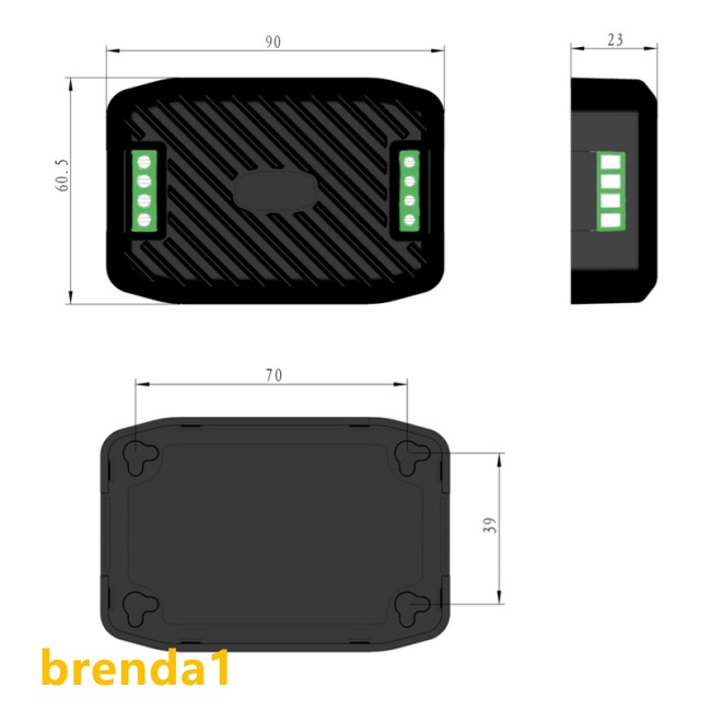 Thiết Bị Đo Năng Lượng AC 220V 100A RS485 Homekit PZEM-016