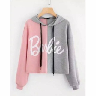 Áo Hoodie In Hình Búp Bê Barbie Đáng Yêu