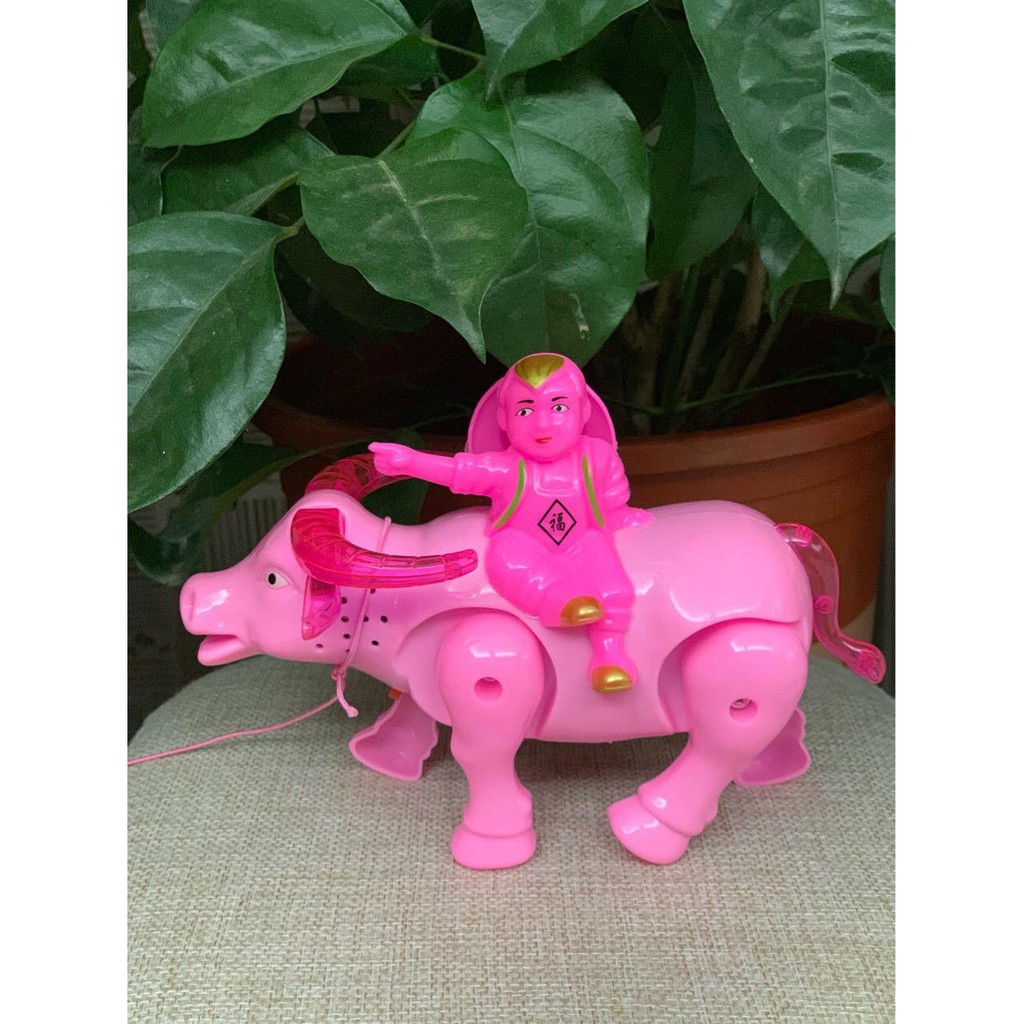 CON TRÂU CHẠY PIN CHO BÉ  -