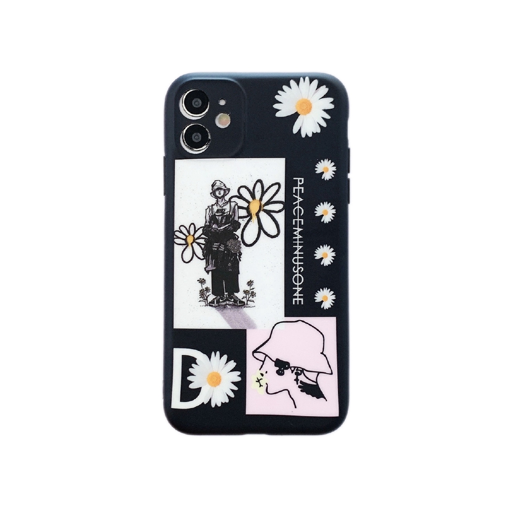 Ốp Điện Thoại Hình Hoa Cúc Xinh Xắn Cho Iphone 7 / 8 + Iphonexs Max Xr 11 Pro 6 | BigBuy360 - bigbuy360.vn