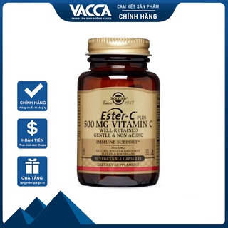 Solgar vitamin c ester plus 500mg – hộp 50 viên