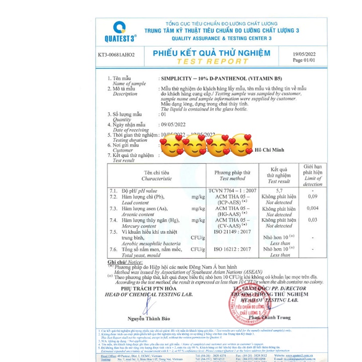 Serum Vitamin B5 làm dịu làn da tổn thương, siêu cấp ẩm da mụn da nhạy cảm