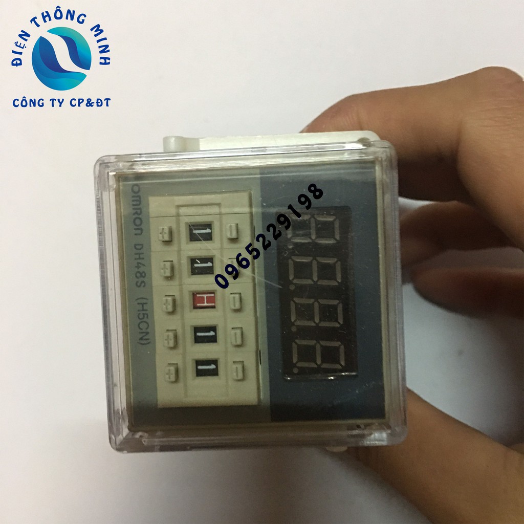 Rơle thời gian (Timer) Omron DH48S-1Z DH48S-2Z, DH48S-S (Kèm đế) Relay thời gian Công tắc hẹn giờ DH48S