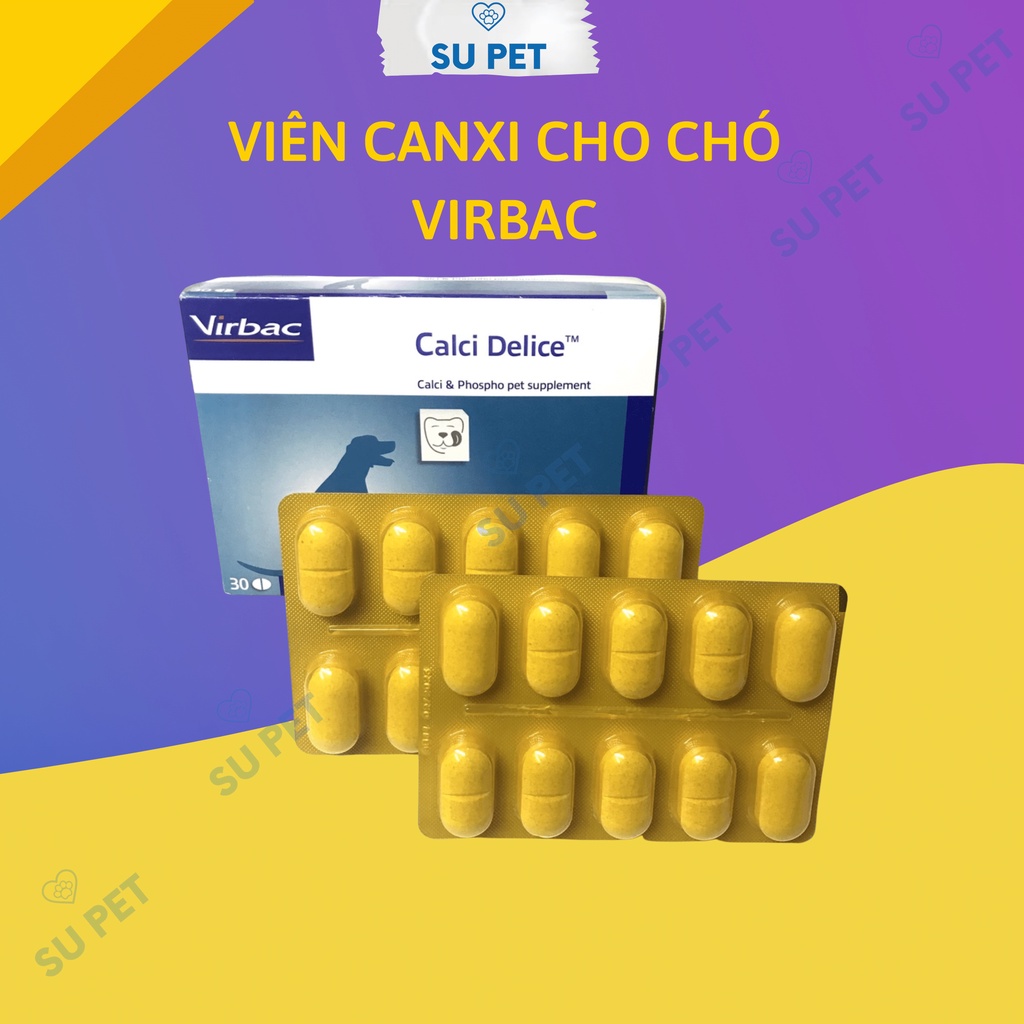 Canxi giúp chắc xương cho thú cưng
