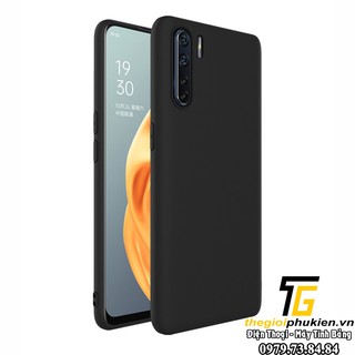 [Hàng mới về] Ốp lưng silicon dẻo màu đen OPPO A91 2020, Reno 3, F15 không ố vàng
