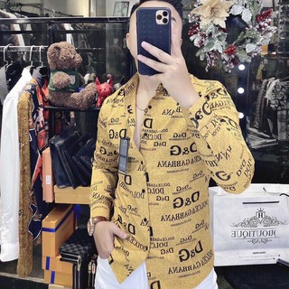 [FREESHIP 50K] -  Áo sơ mi nam chữ D&G Nguyễn Thị Store, chất lụa Mềm mịn không xù không bai nhão khi giặt hàng xịn