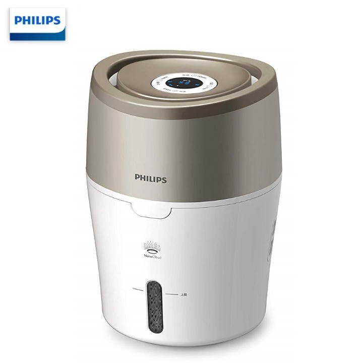 Máy tạo độ ẩm sử dụng trong gia đình thương hiệu Philips HU4803/00. Công suất tối đa 15W. Bảo hành 12 tháng.