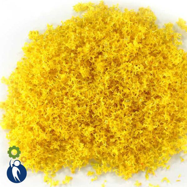 Bột xốp nhiều màu trang trí mô hình, Gói 10g Bột Cây Vàng Loại 2