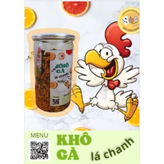 Khô gà lá chanh 250gr -SócFoods