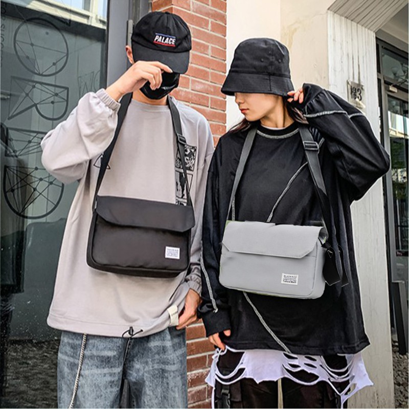 Túi đeo chéo nam vải canvas bền bỉ, túi chéo nam nữ unisex phong cách Hàn Quốc | BigBuy360 - bigbuy360.vn