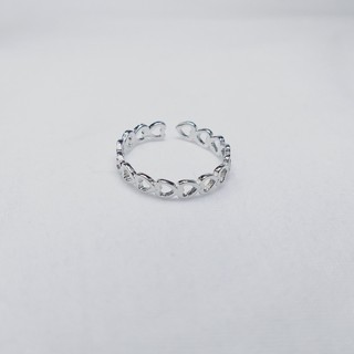 Nhẫn hình trái tim simple rings