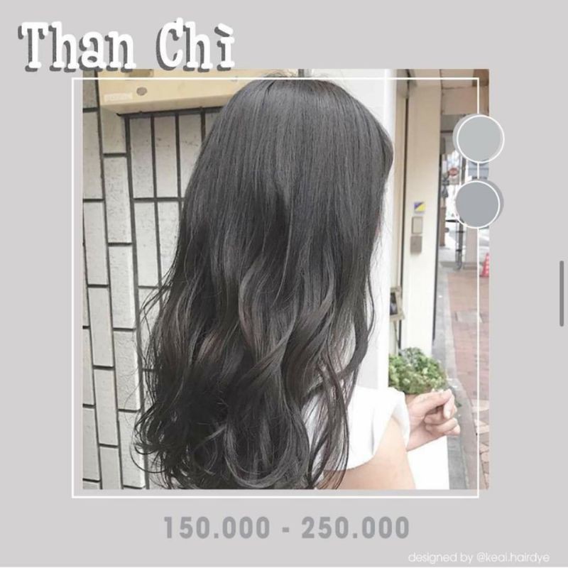Combo nhuộm than chì kèm oxi trợ nhuộm và găng tay nên từ level9
