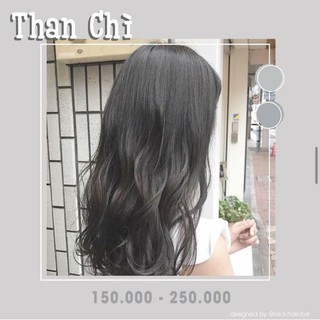 combo nhuộm than chì kèm oxi trợ nhuộm và găng tay nên từ level9