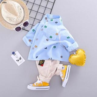 Set sơ mi bé nam siêu lịch lãm LB005