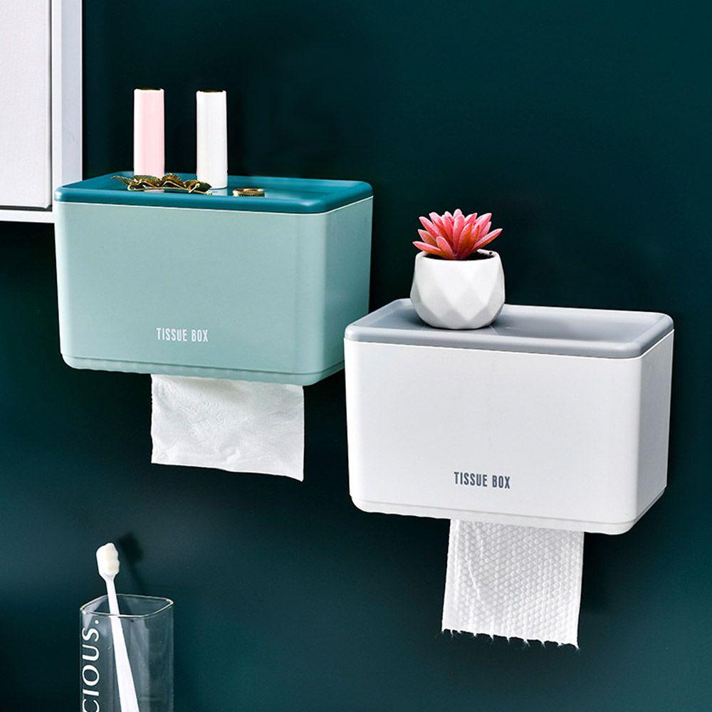 LAKAMIER Giá Đỡ Cuộn Giấy Vệ Sinh Gắn Tường Chống Nước Tiện Lợi