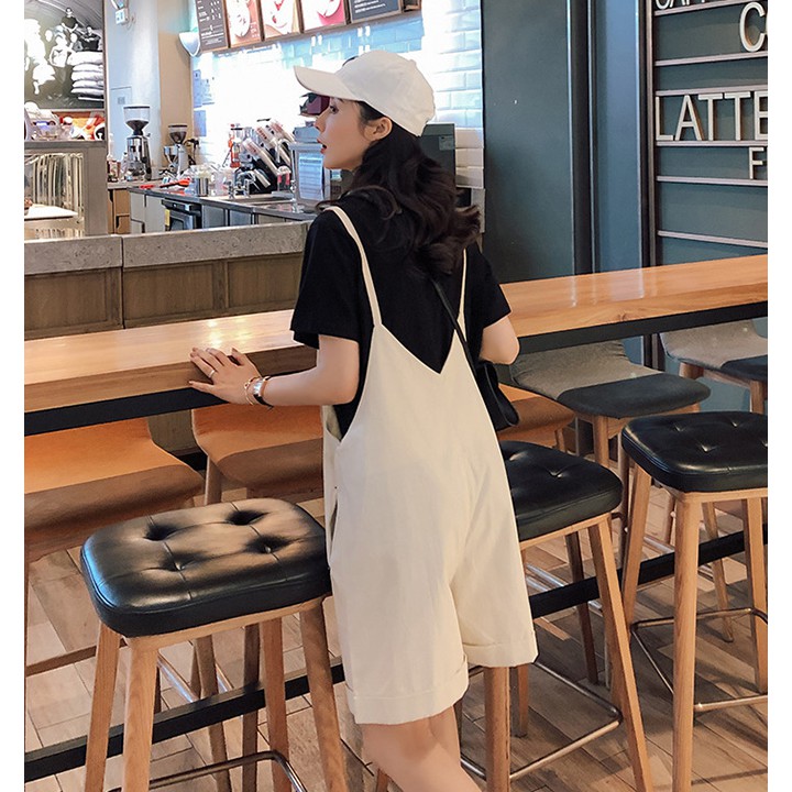 Quần yếm dây mỏng có hai túi hai bên - BKZ200319 | BigBuy360 - bigbuy360.vn