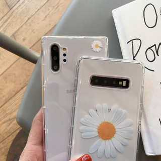 Ốp lưng dẻo hoa cúc samsung galaxy Note 10 plus / Note 10 / S10+ / S10 / NOTE 9 / NOTE 8 / S9+ / S8+