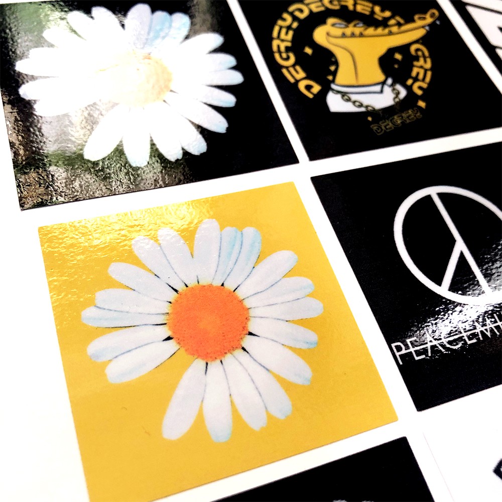 Sticker Hình Dán G-Dragon Bigbang 5theway Hypebeast Supreme Babe Ape