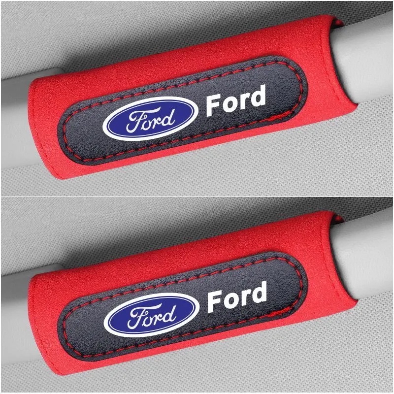 Set 1/2 Bọc Da Cho Tay Vịn Xe Hơi Ka Focus Fiesta Ranger Fusion Everest Ecosport