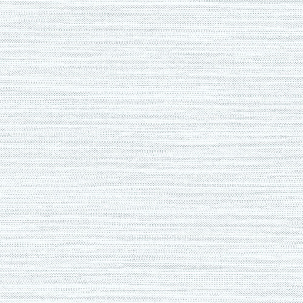 Giấy dán tường Hàn Quốc giả vải màu xanh nhạt, tăm ngang 2606-1