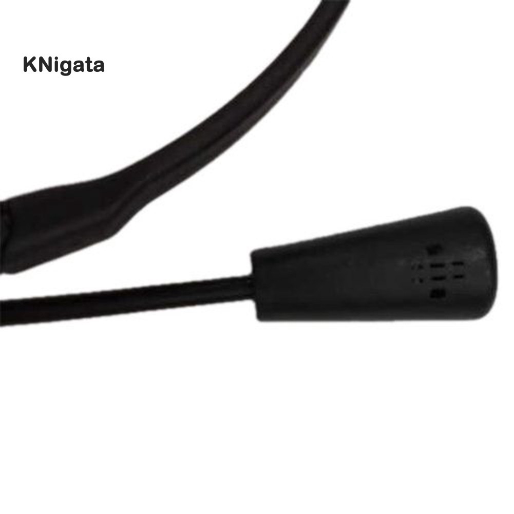 Tai nghe âm thanh nổi ngoài tai có dây 3.5 mm có micro cho máy tính xách tay PC KN