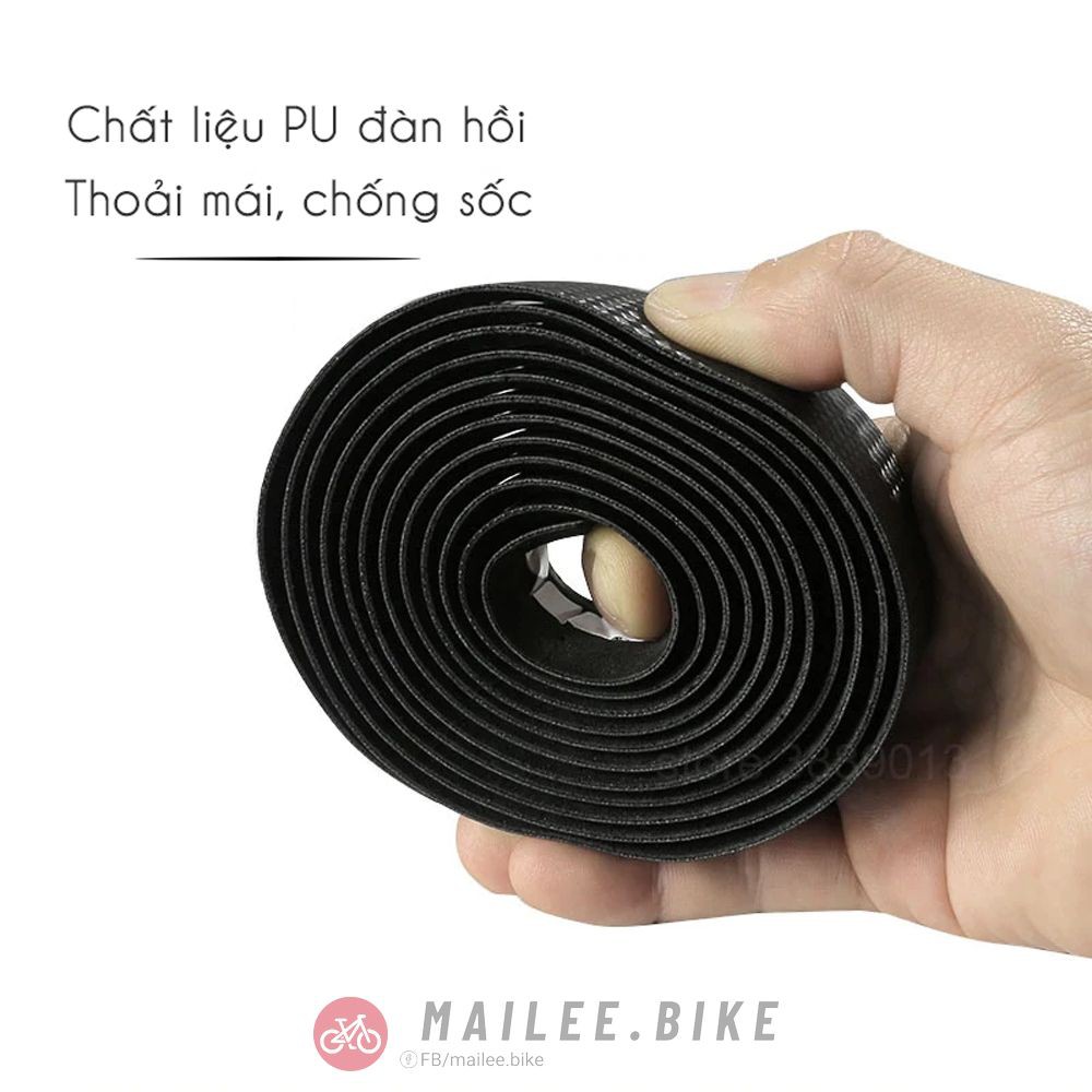 Dây Quấn Ghi Đông Xe Đạp Carbon Chống Trơn Trượt Chống Thấm Nước Cao Cấp Giúp Thoải Mái Đạp Xe