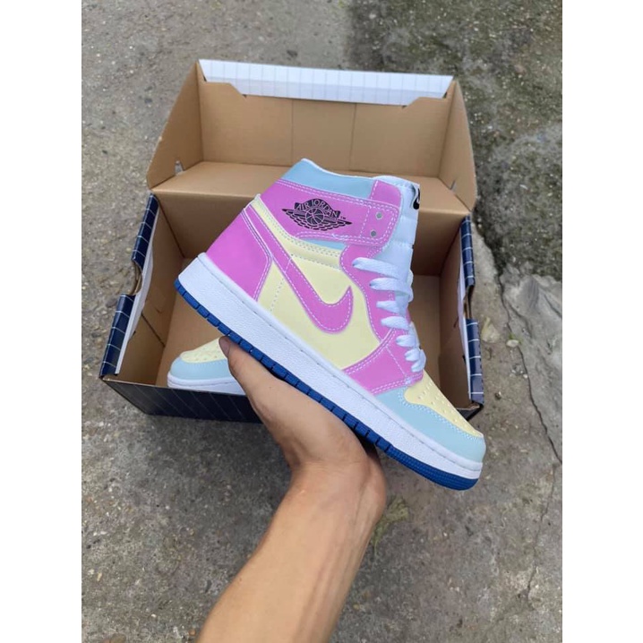 Giày Jordan đổi màu UV 💖TẶNG DÂY💖cổ cao cổ thấp cực hot, Giày sneaker JD1 đổi màu khi ra nắng nam nữ mới nhất ✊
