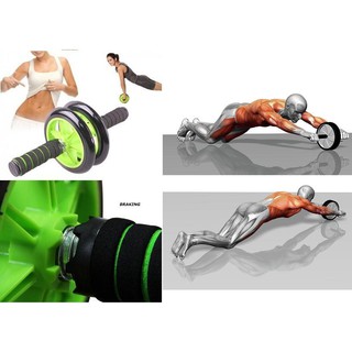 Máy tập cơ bụng bánh xe kèm thảm tập-007903 SHOP TIỆN ÍCH 777