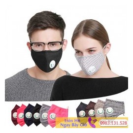 Khẩu trang 8 lớp lọc ngăn bụi mịn.