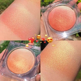 Phấn Má Hồng Bắt Sáng 2in1 Sivanna Color Rainbow