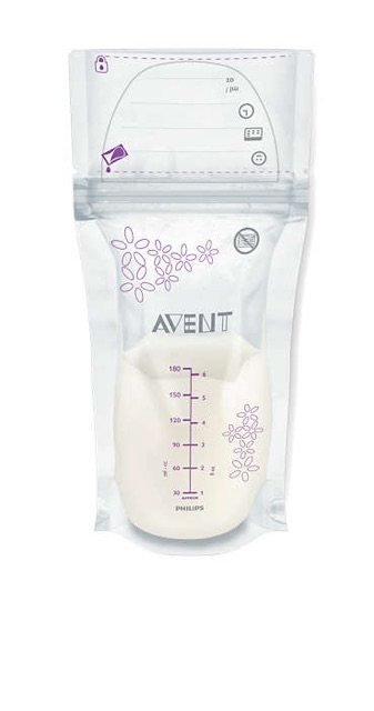 Bộ 25 túi trữ sữa Avent SCF603/25 (Mỗi túi 180ml)