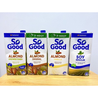Sữa hạt hạnh nhân So Good 1L