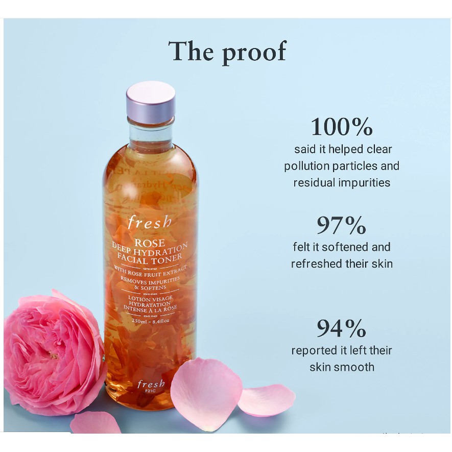 Nước hoa hồng Fresh 250ml
