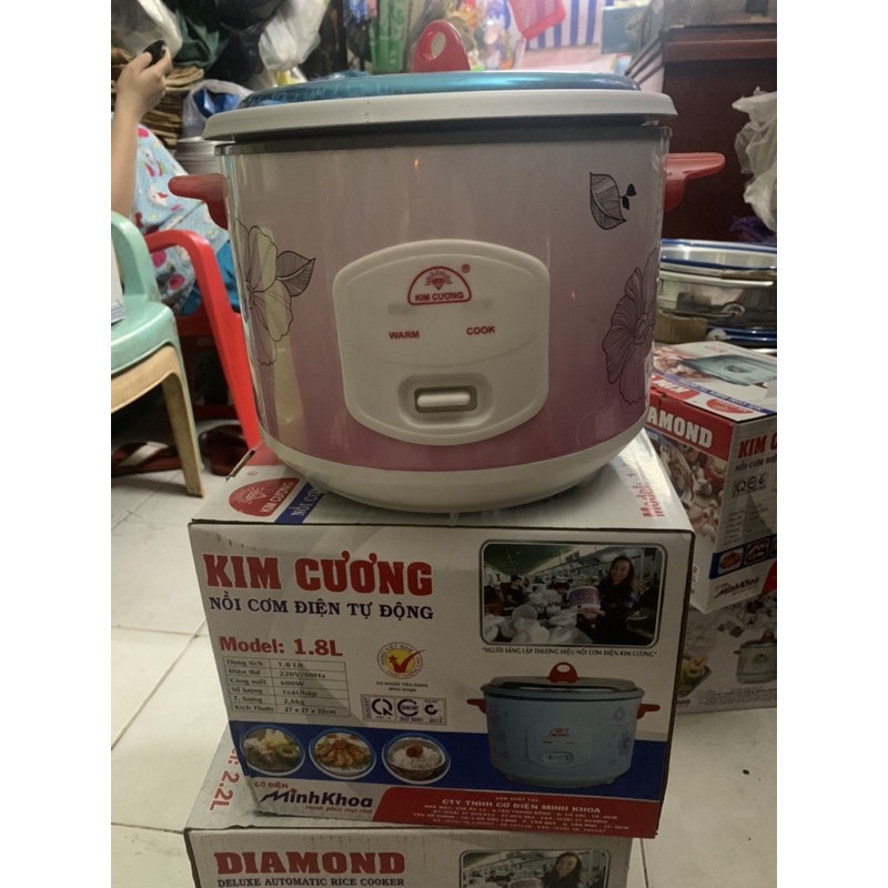 NỒI CƠM ĐIỆN ( KIM CƯƠNG ) NẮP RỜI 1,8lít
