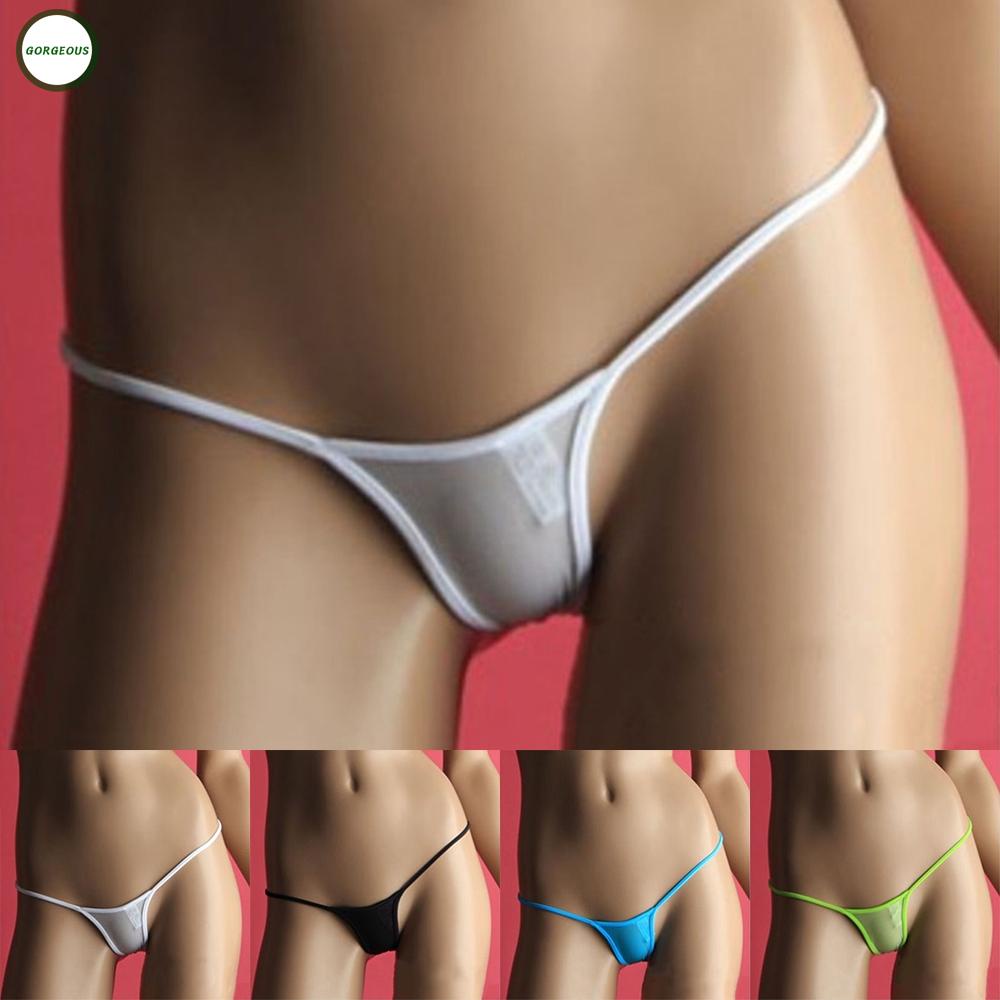 GORGEOUS~Womens Sexy Thong Mini G-String Underwear Panties Micro Lingerie Panty Briefs