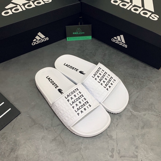 Dép Lacoste Trắng