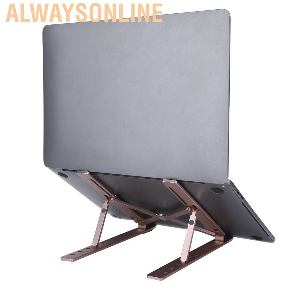 Giá Đỡ Laptop Dạng Lưới Tản Nhiệt Màu Vàng Hồng | BigBuy360 - bigbuy360.vn