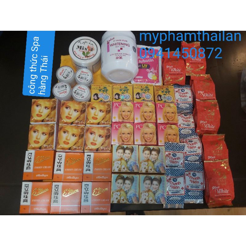 công thức trắng da body Spa Thái
