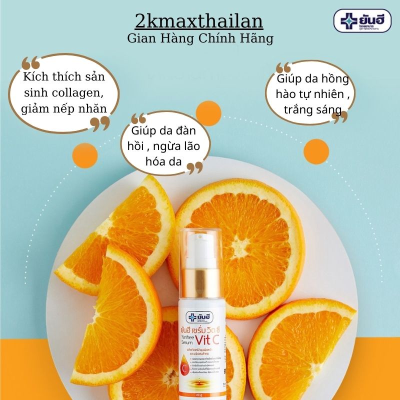 Serum Vit C Yanhee 20g Vit E Yanhee 20g Thái Lan Giúp Dưỡng Trắng Da , Giảm Lão Hóa Da