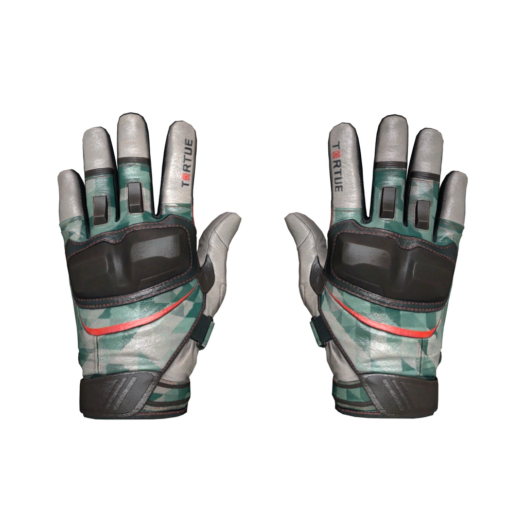 Găng tay CSGO skin Spearmint và POW trong game, Chất liệu da PU, Ốp TPU bảo vệ tay, Chống nước, chống lạnh