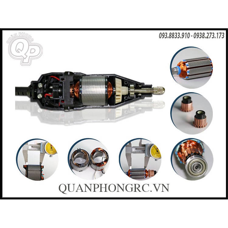 Máy khoan mài cắt khắc đa năng DEARMEI 130W Mini Electric Rotary Tool Die Grinder