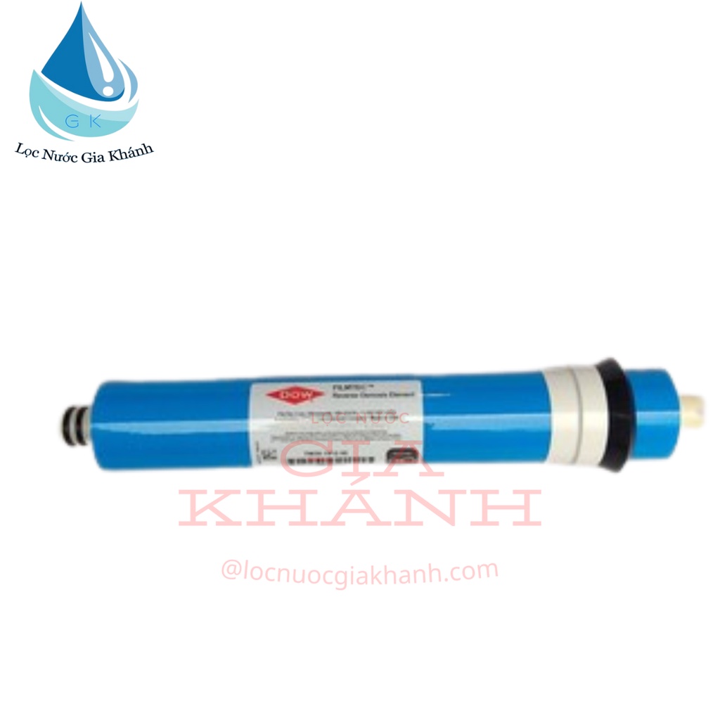 Lõi lọc nước số 4 màng RO DOW FILMTEC 10 lít/h.