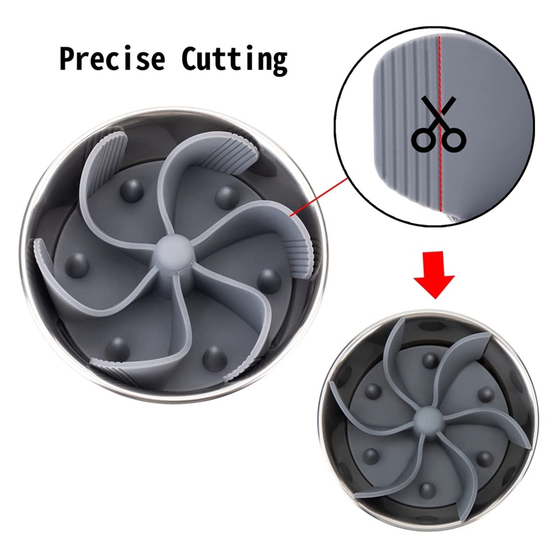 Bát Ăn Dặm Bằng Silicone 38 Giác Hút An Toàn Cho Thú Cưng