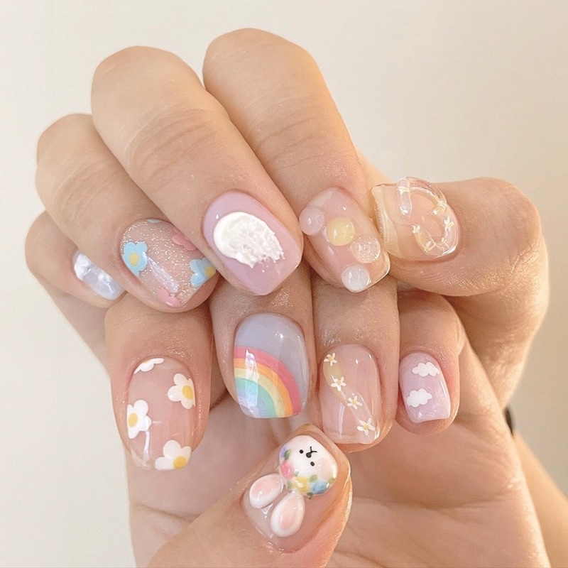 móng úp/ nailbox mẫu nổi nhiều mẫu