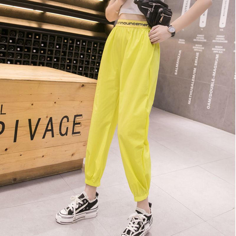 Quần ống rộng cạp cao dài đến mắt cá chân dành cho nữ | BigBuy360 - bigbuy360.vn