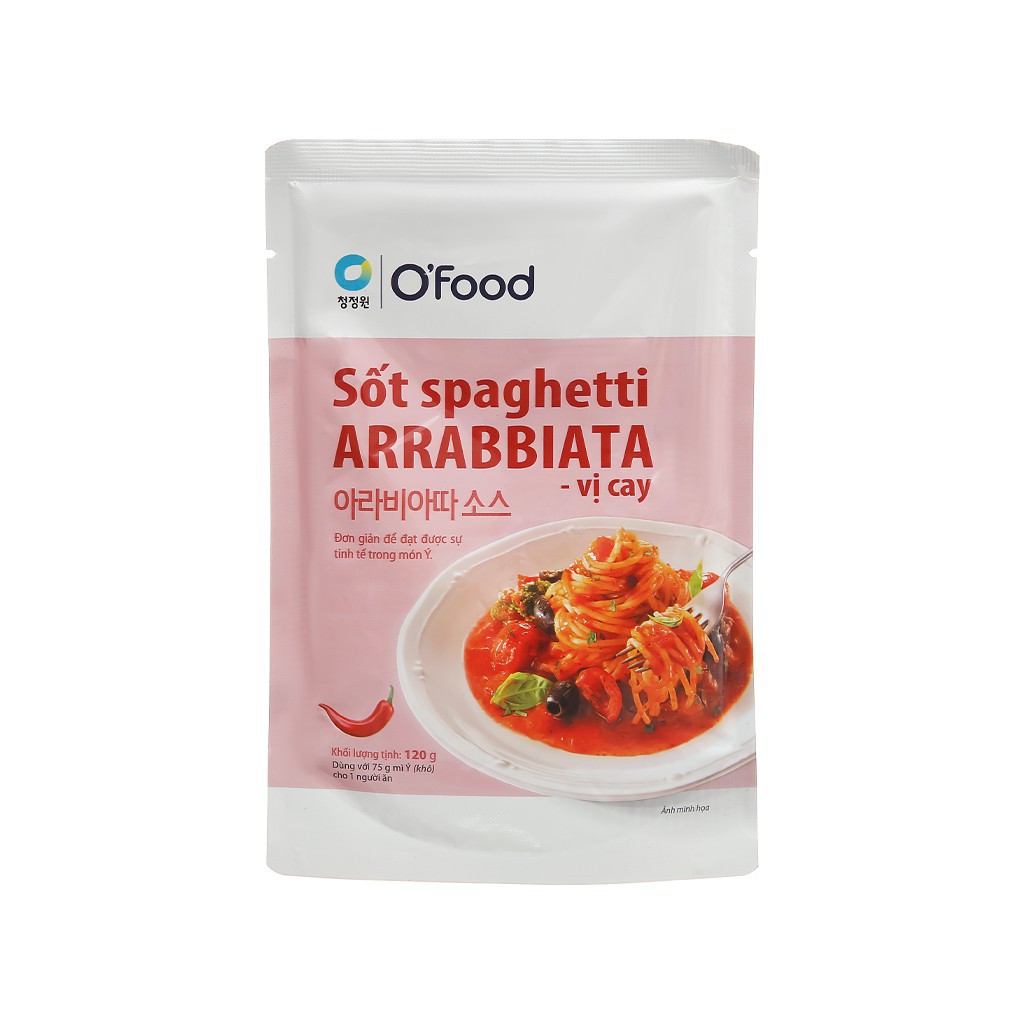 Sốt Spaghetti Arrabbiata Vị Cay 120g